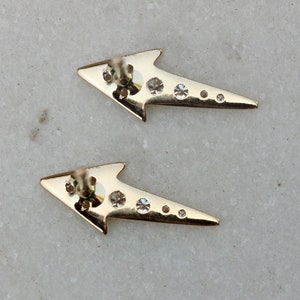 Genuine Certified Diamond Pave Designer Arrow Stud Earrings Solid 18k Yellow Gold Handmade Fine Jewelry Wedding, Birthday Gift For Her image 2