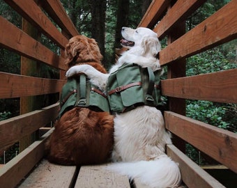 wolf republic dog backpack