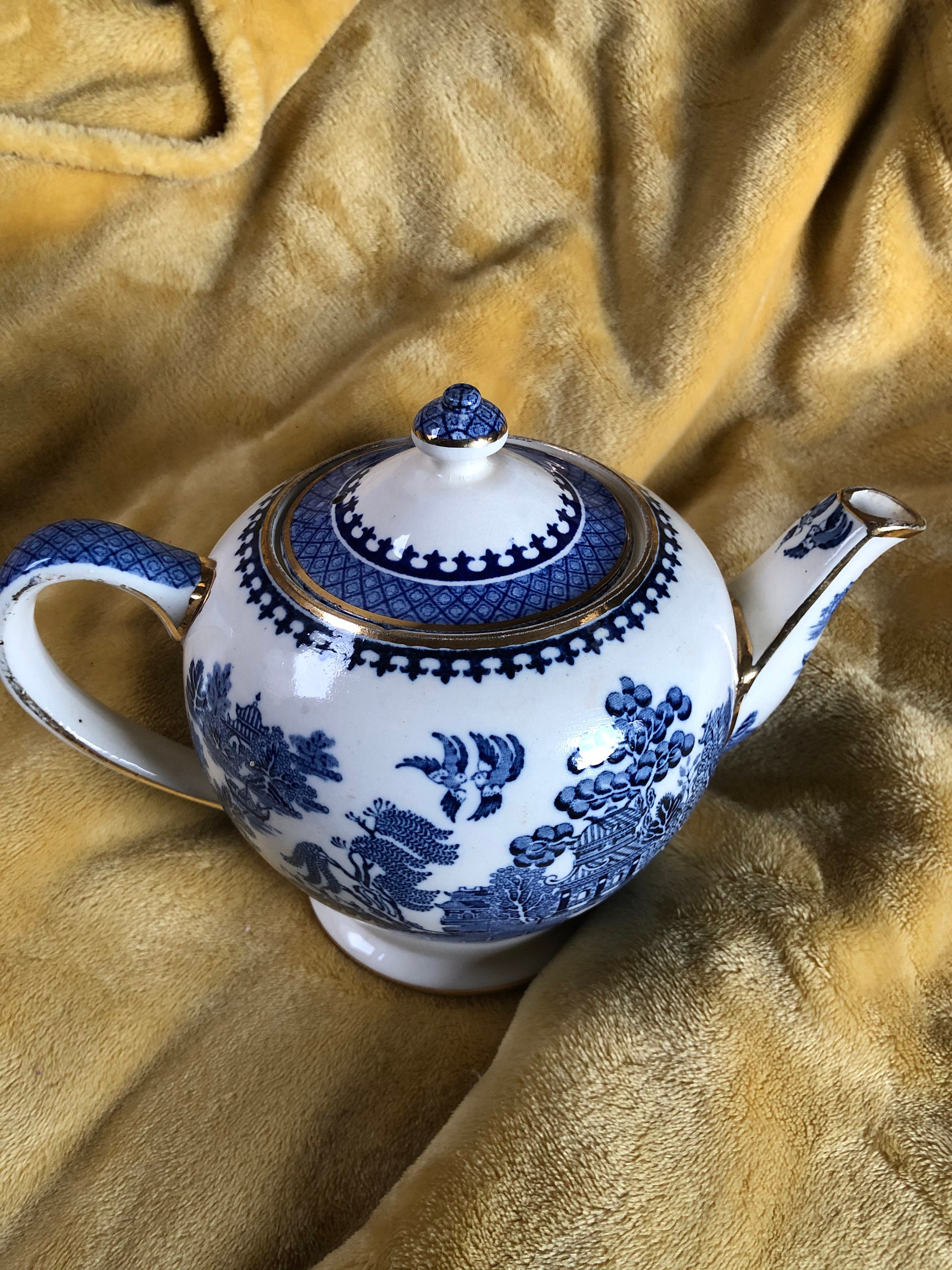 Willow Pattern Teapot Etsy
