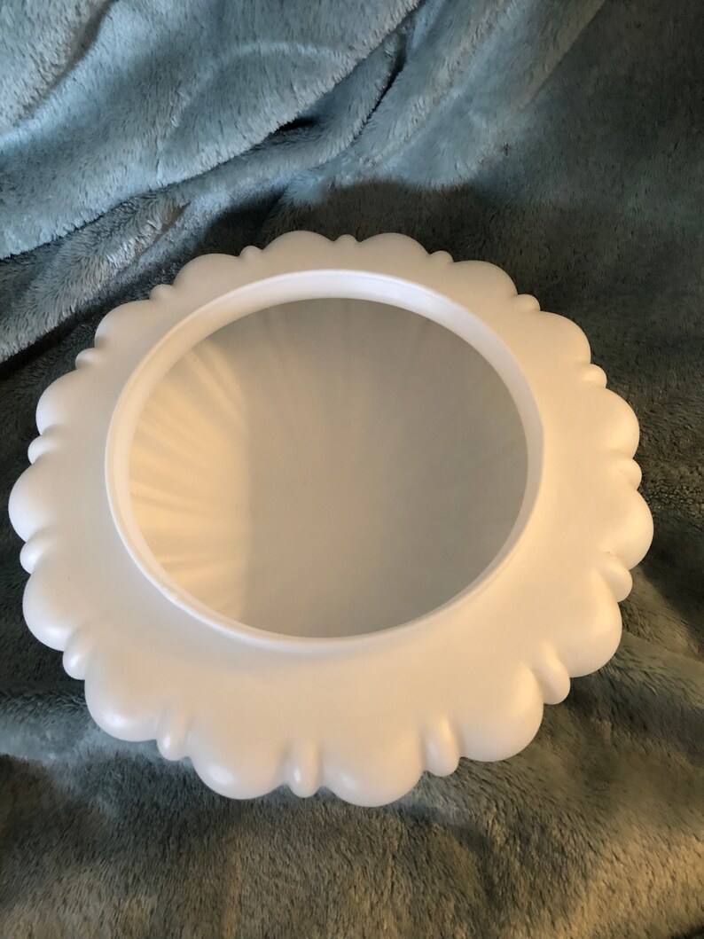 Vintage Glass Light Shade Etsy UK