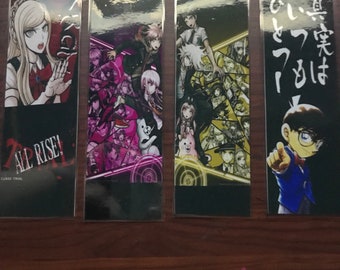 Anime bookmarks | Etsy