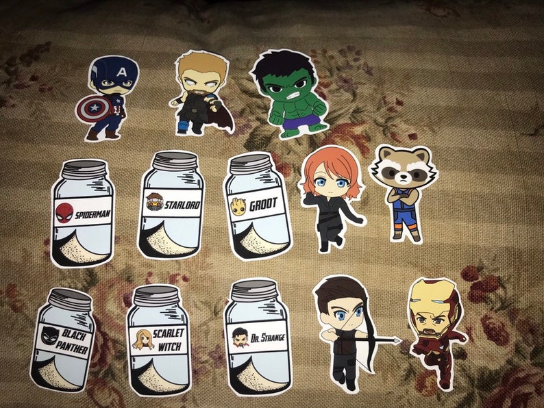 marvel avengers stickers