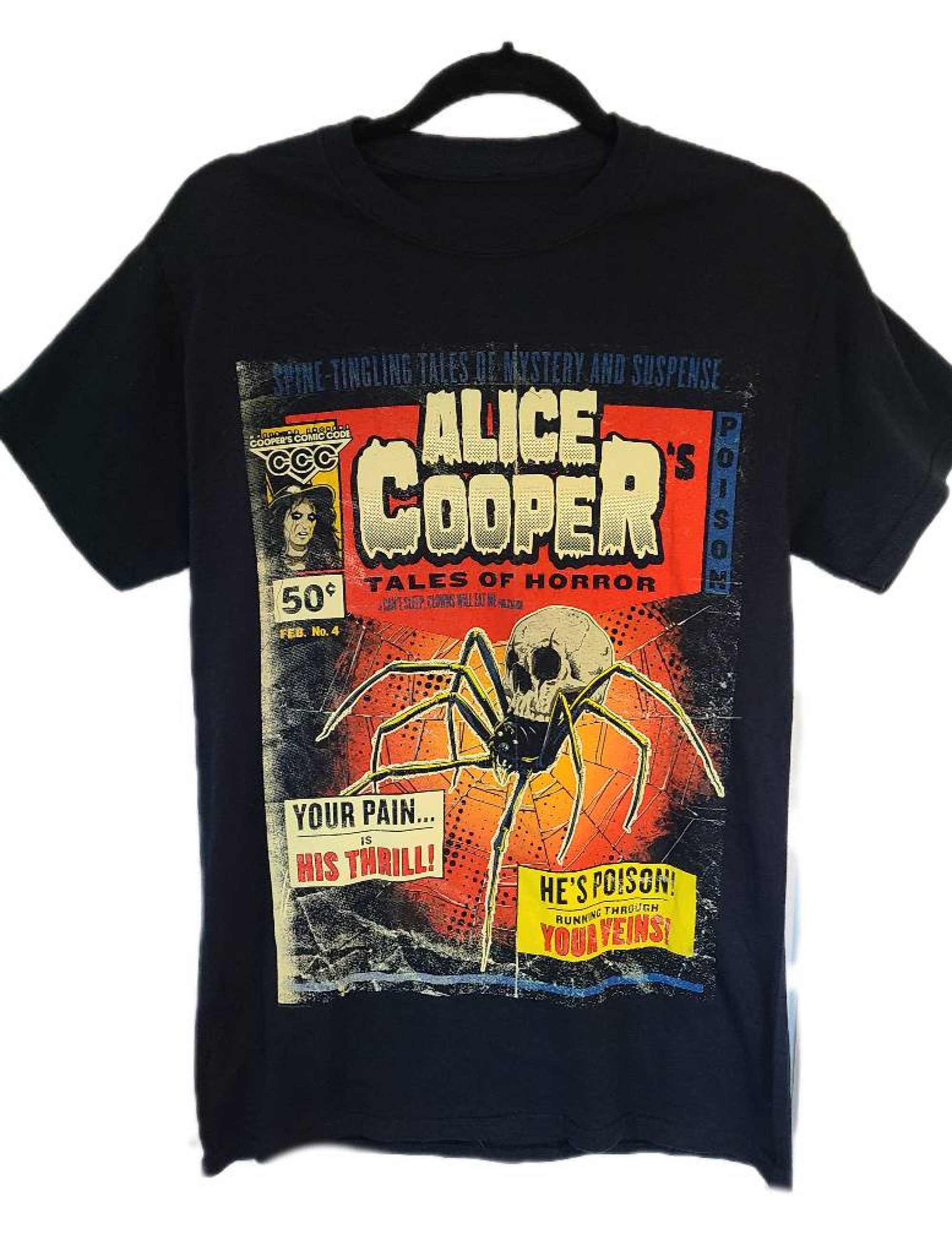 Discover Alice Cooper Tour shirt- size Mens