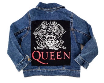 Toddler denim rock jacket- size 3T