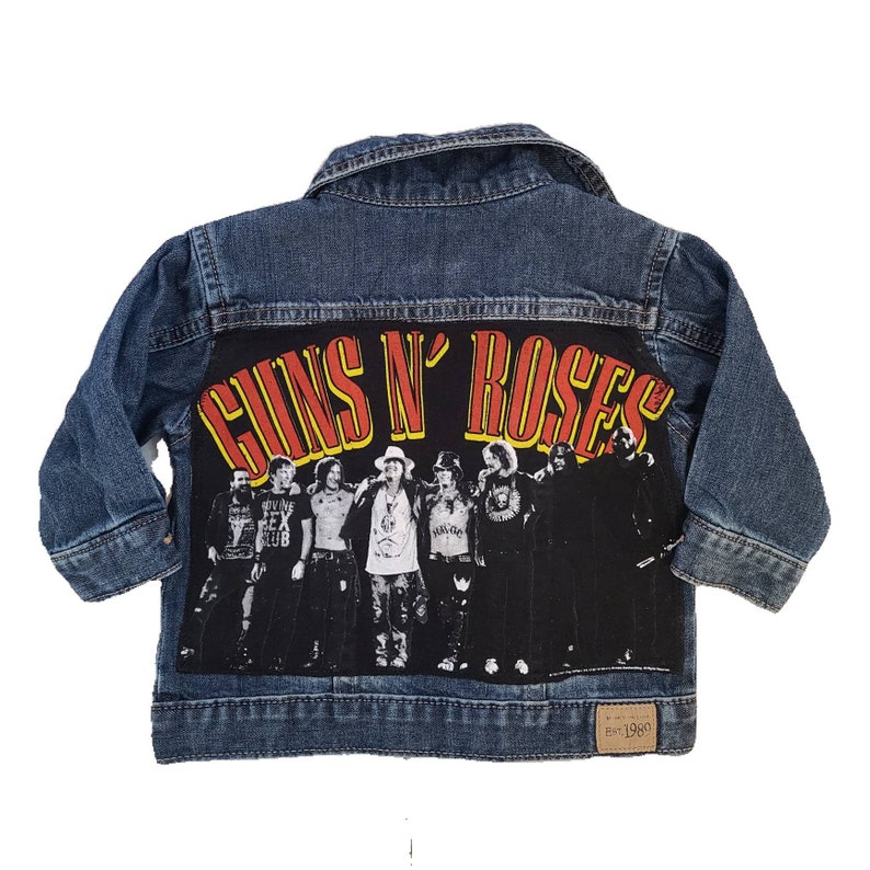 Baby denim ROCK jacket-size 6-9 months
