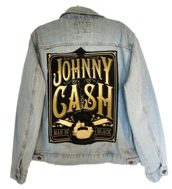 Mens xl black denim jacket online