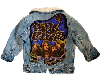 Toddler classic rock denim jacket- size 3 years