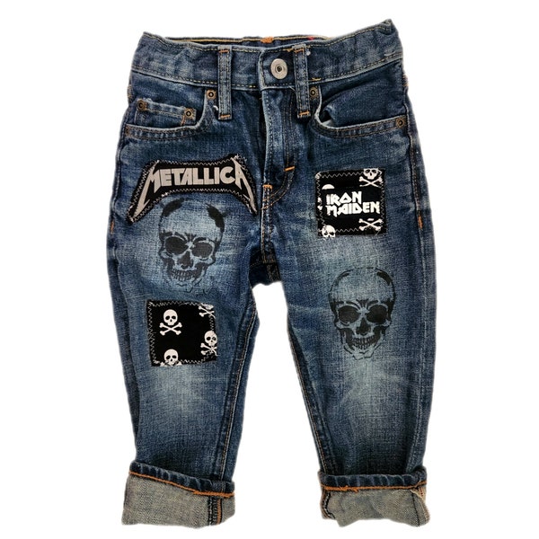 Baby Metal/Rock jeans- size 1.5-2 years