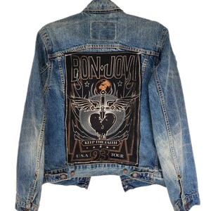 Veste en jean Rock n Roll 1X femme Etsy Canada