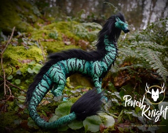 Asian Dragon Poseable Artdoll