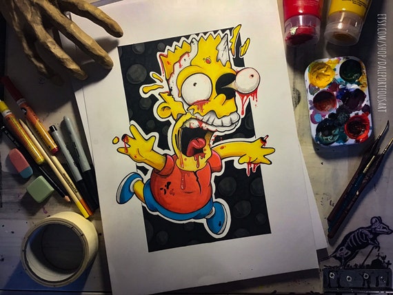 Featured image of post Artwork Bart Simpson Sketch drugs lisa homer maggie bart simpson thesimpsons simpsons lisasimpson bartsimpson