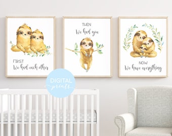 sloth nursery theme