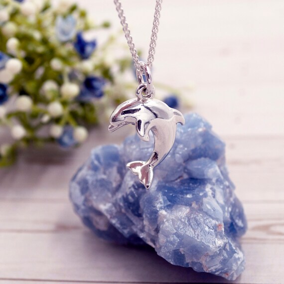 Dolphin sale charm necklace