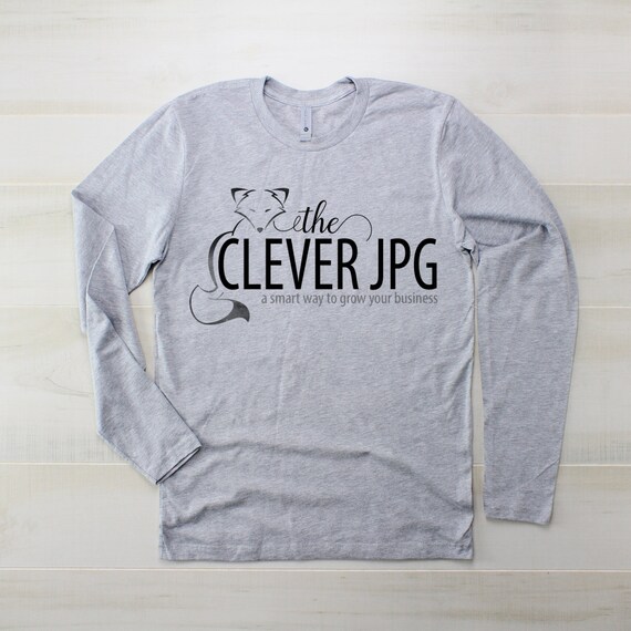 Bella Canvas 3501 Mock Up Grey Long Sleeve Mockup