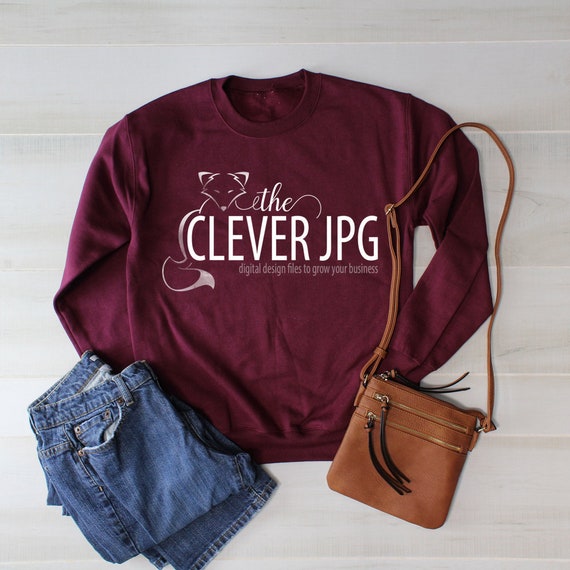 Gildan 18000 Maroon SweaT-Shirt Mockup Christmas Winter Mock Up