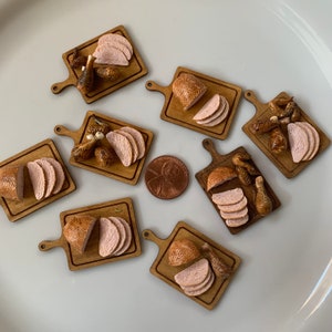 Sliced turkey board