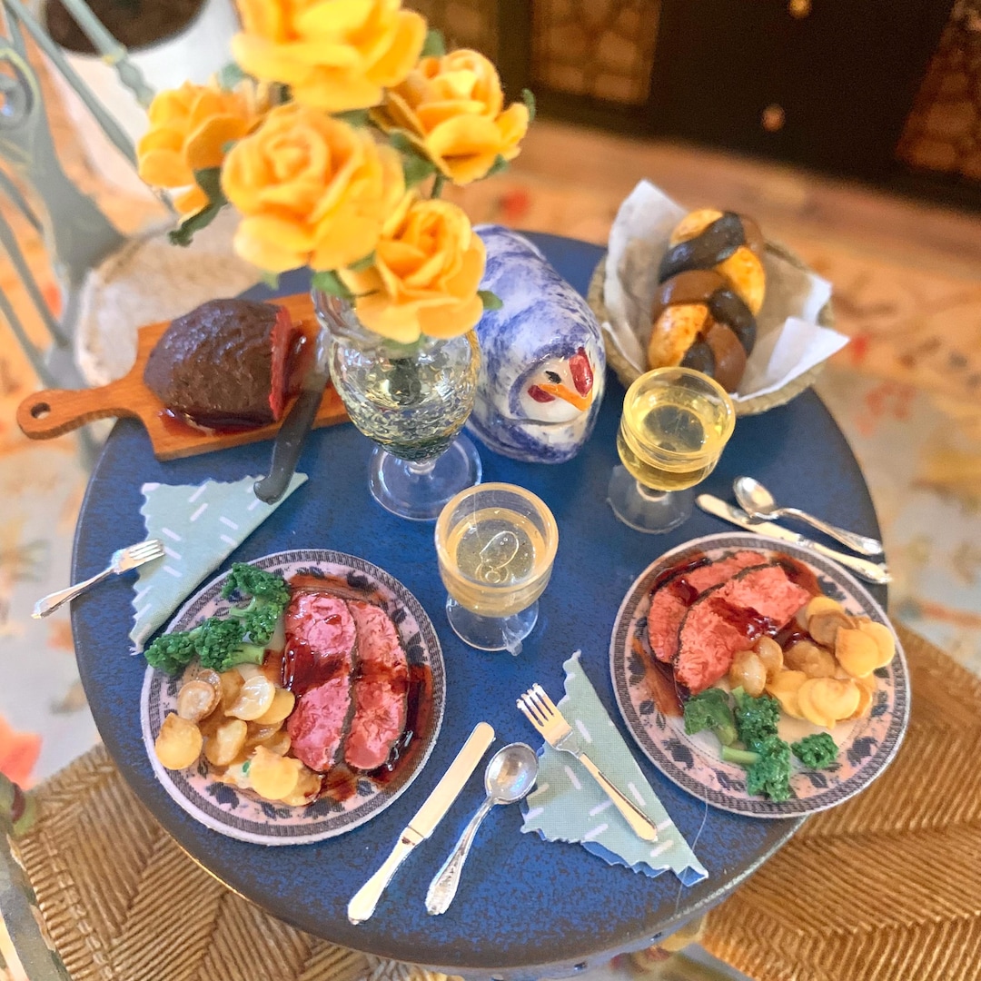 Roast Beef Dinner Set - Etsy