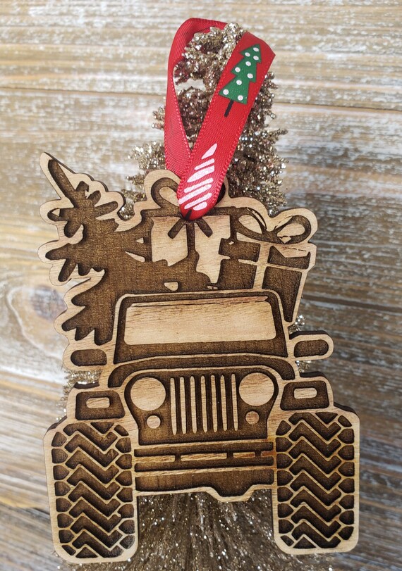 Jeep Ornament Etsy
