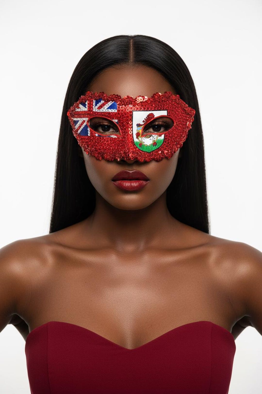 Bermuda Masquerade Mask Hand Crafted and Hand Stoned - Etsy