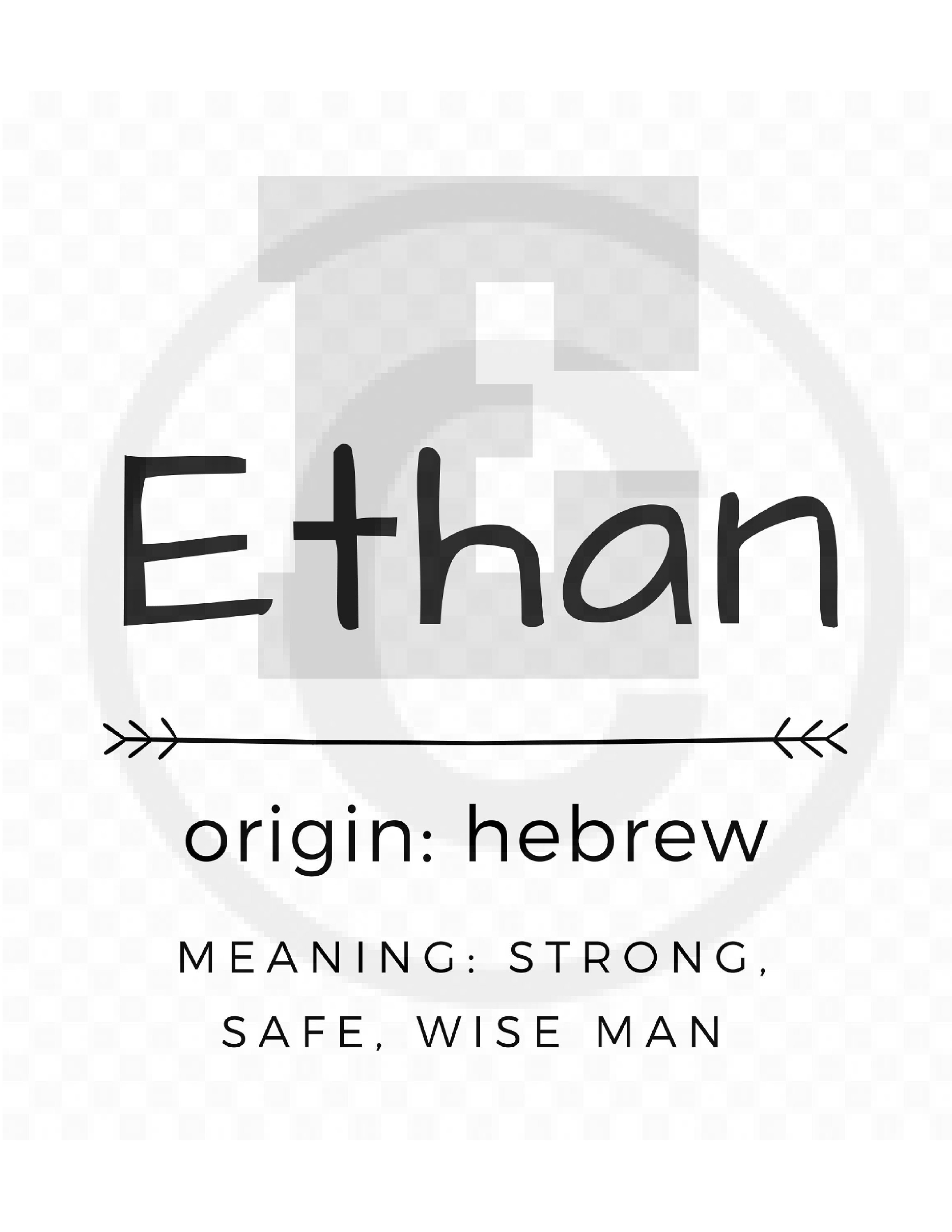 Name print digital name meaning name name origin wall Etsy