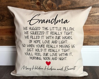Download Grandma Hug Pillow Etsy