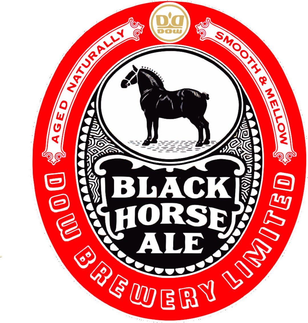 Black Horse Beer Vintage Newfoundland Brands Tshirts Etsy