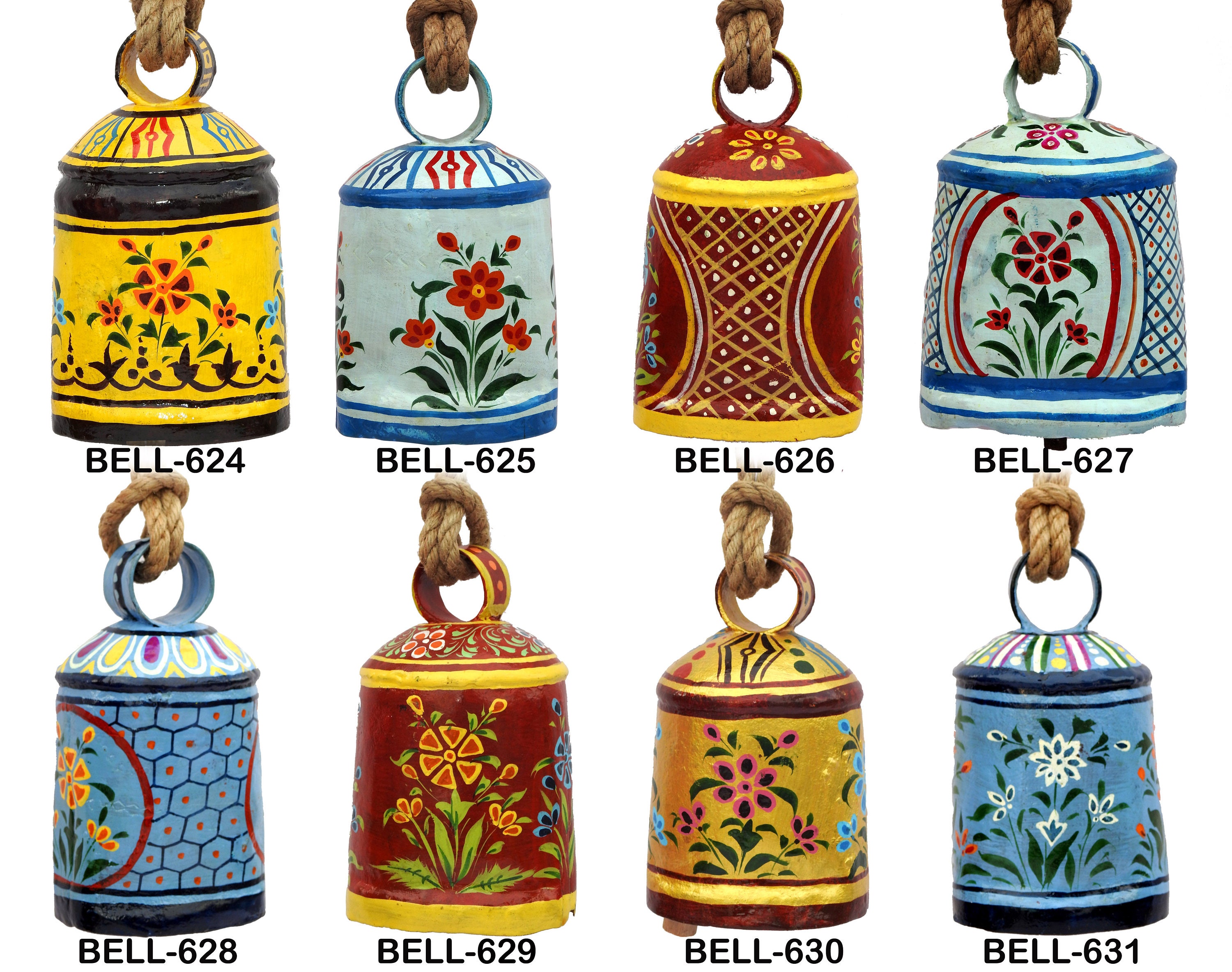 Vintage Swiss Cow Bell Metal Decorative Emboss Hand Painted Etsy