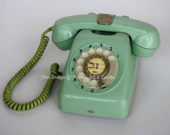 Vintage Maritime Rotary Telephone: Salvaged Ship's Decor