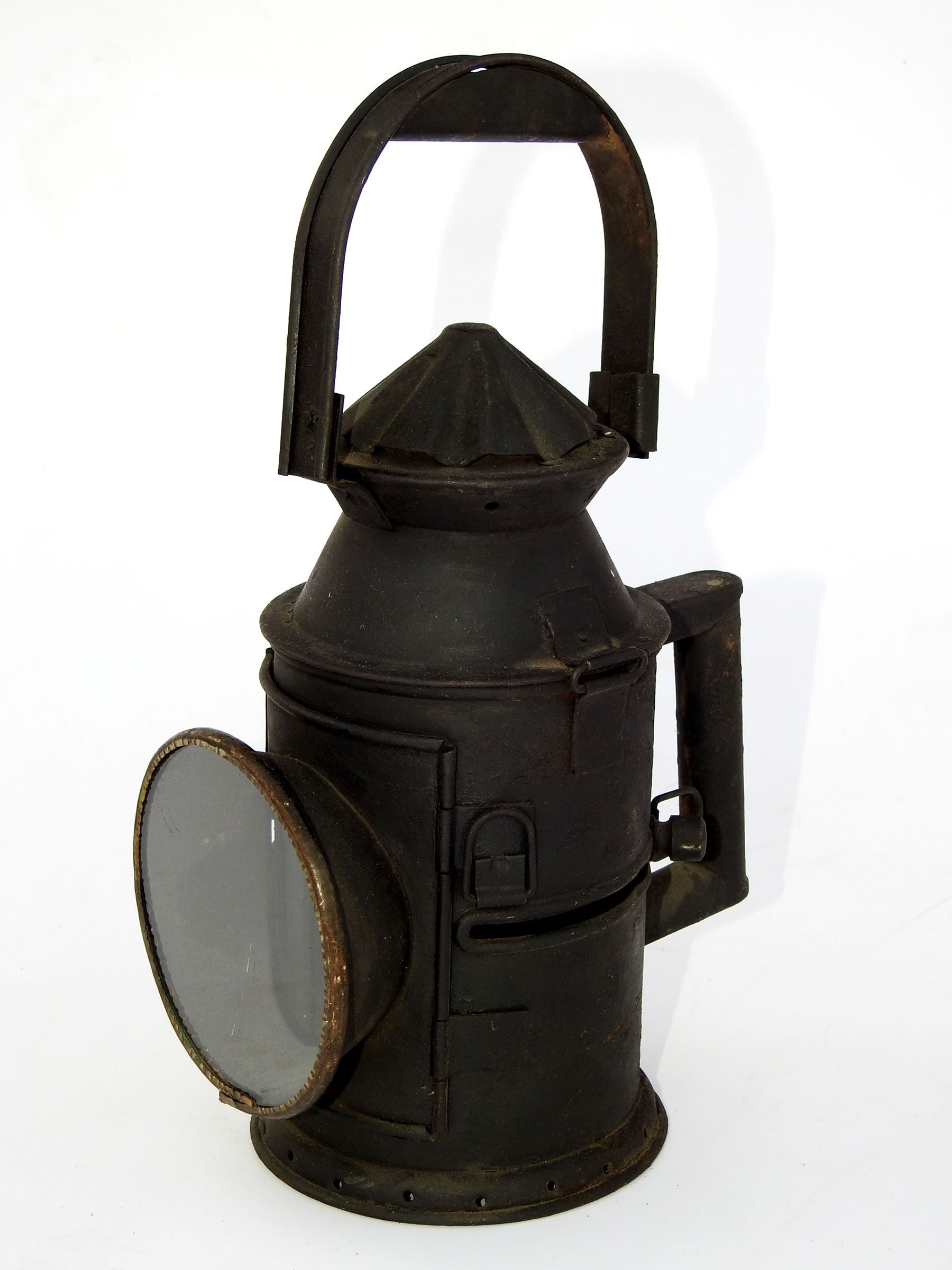 Vintage Railroad Lantern Indian Railway Lamp Adlake Style Etsy