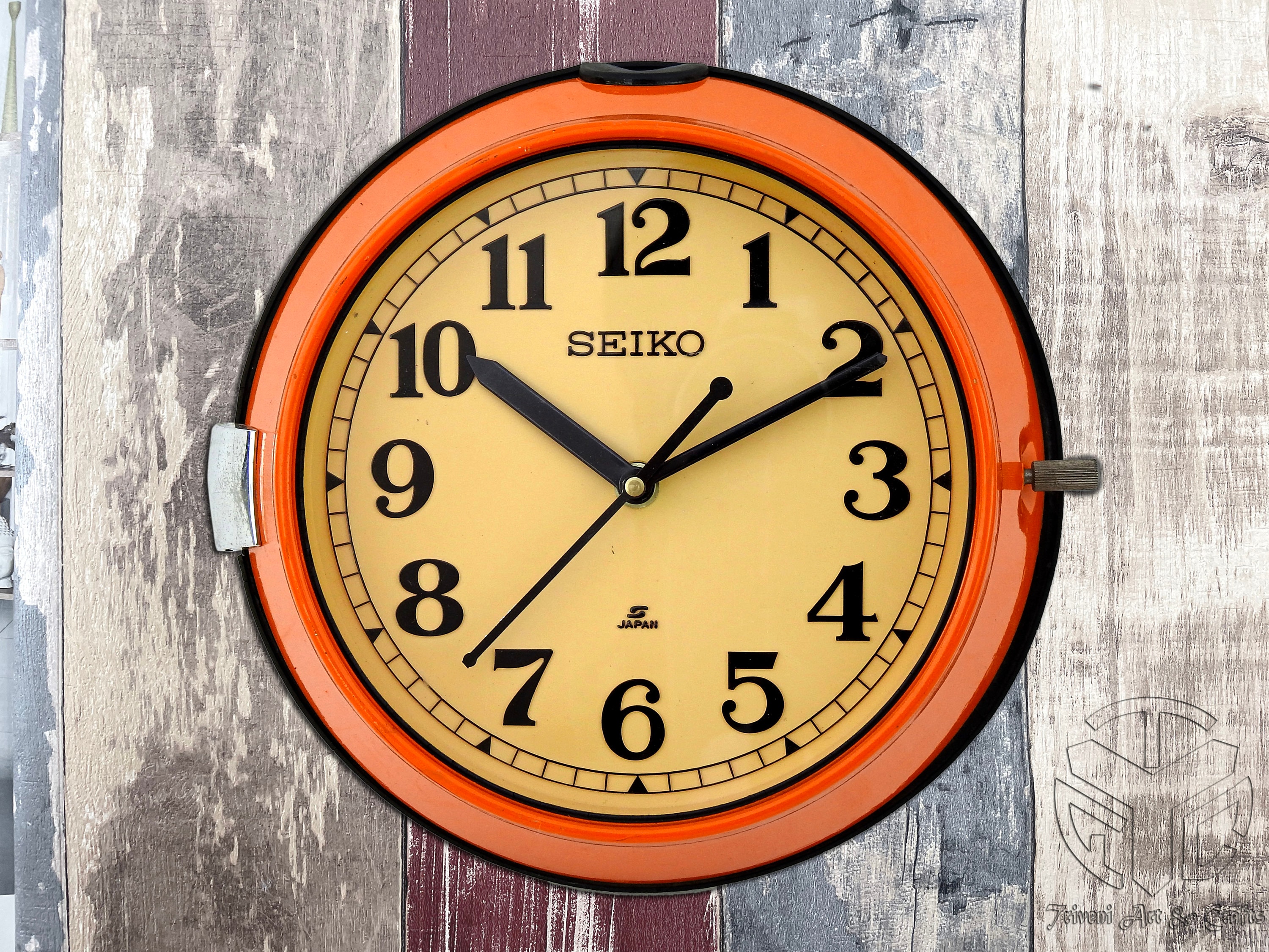 Seiko Nautical Wall Clocks - Etsy