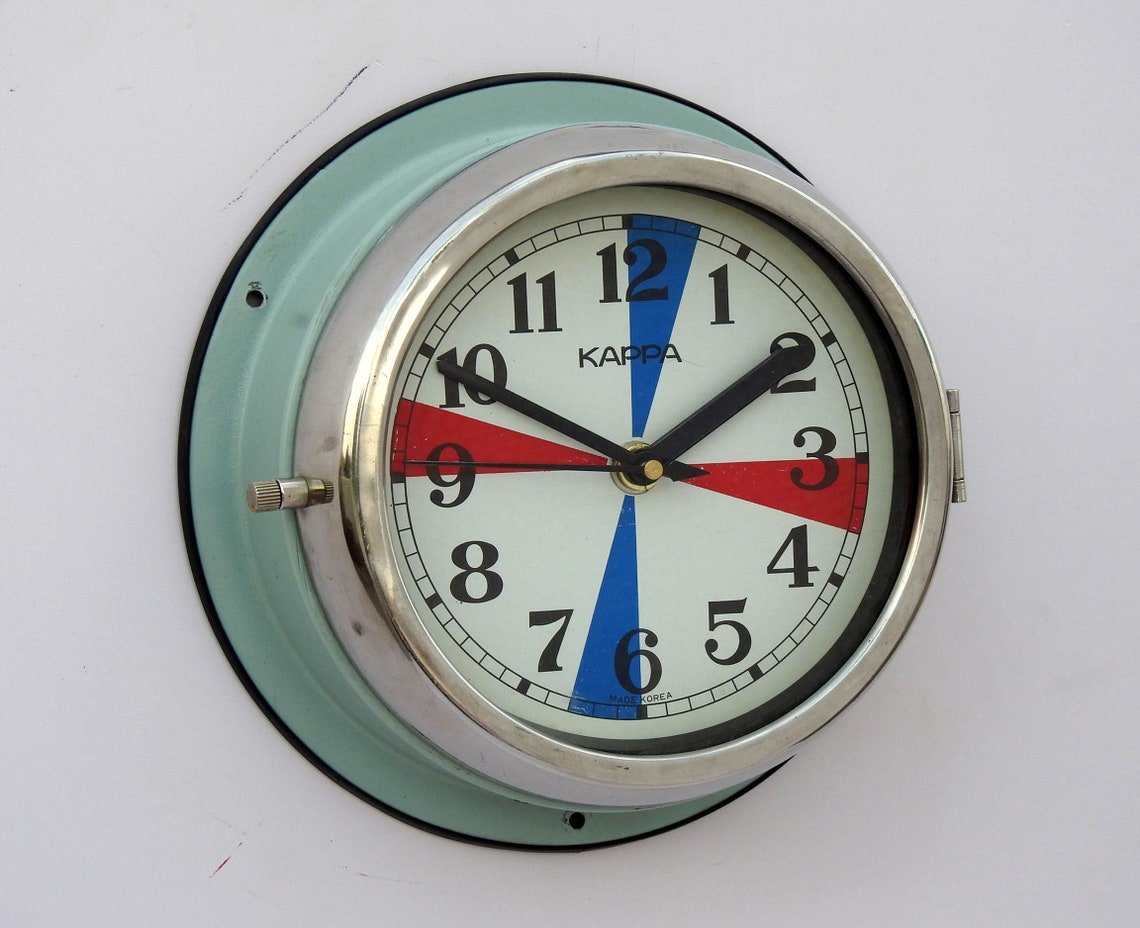 Vintage Maritime Clocks Original Slave Nautical Ship's Etsy