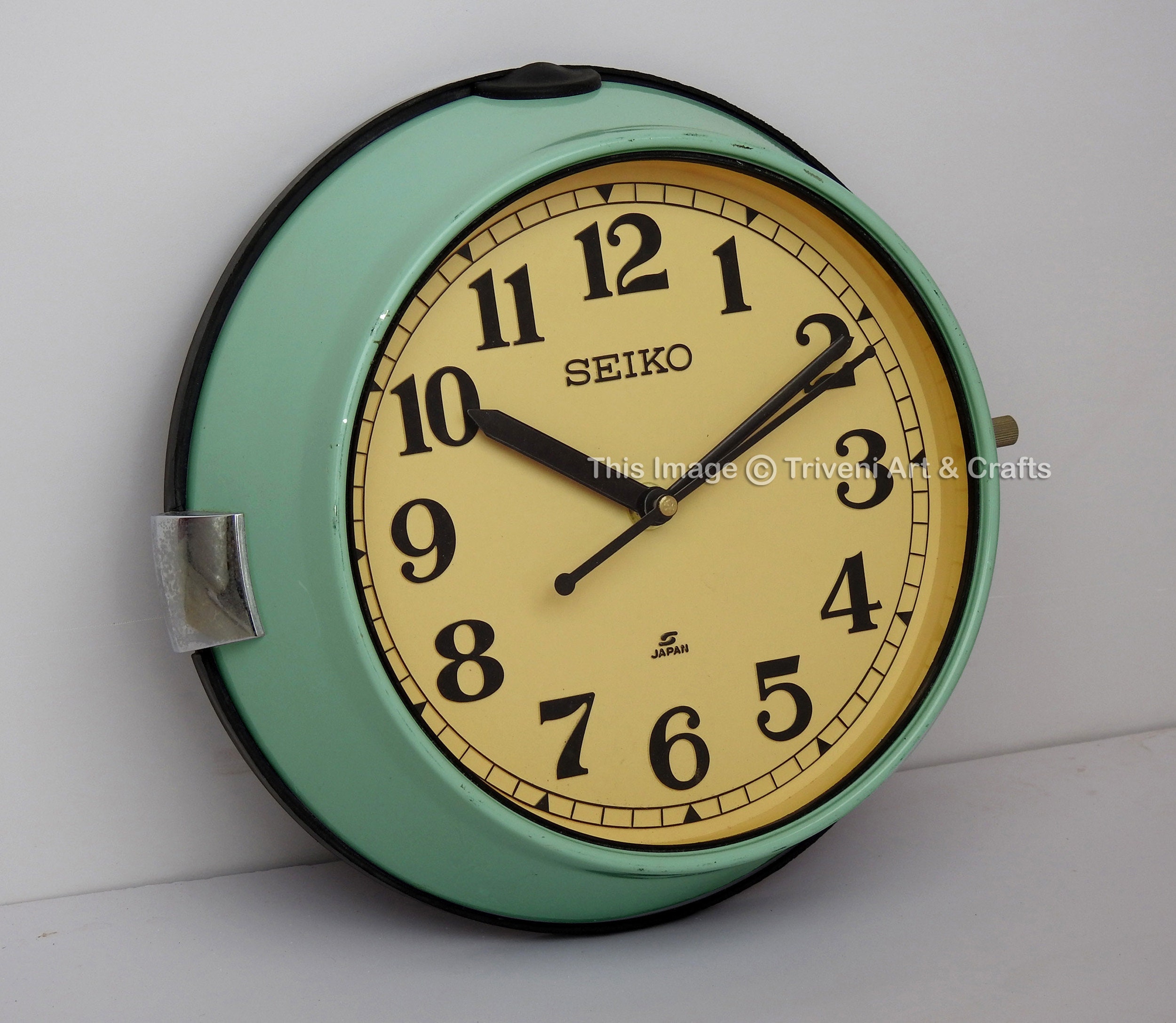 Details about   Vintage Industrial Reclaimed Salvage Seiko Ship Clock Navigation Marine Salvage 