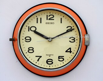 Seiko Wall Clock Etsy