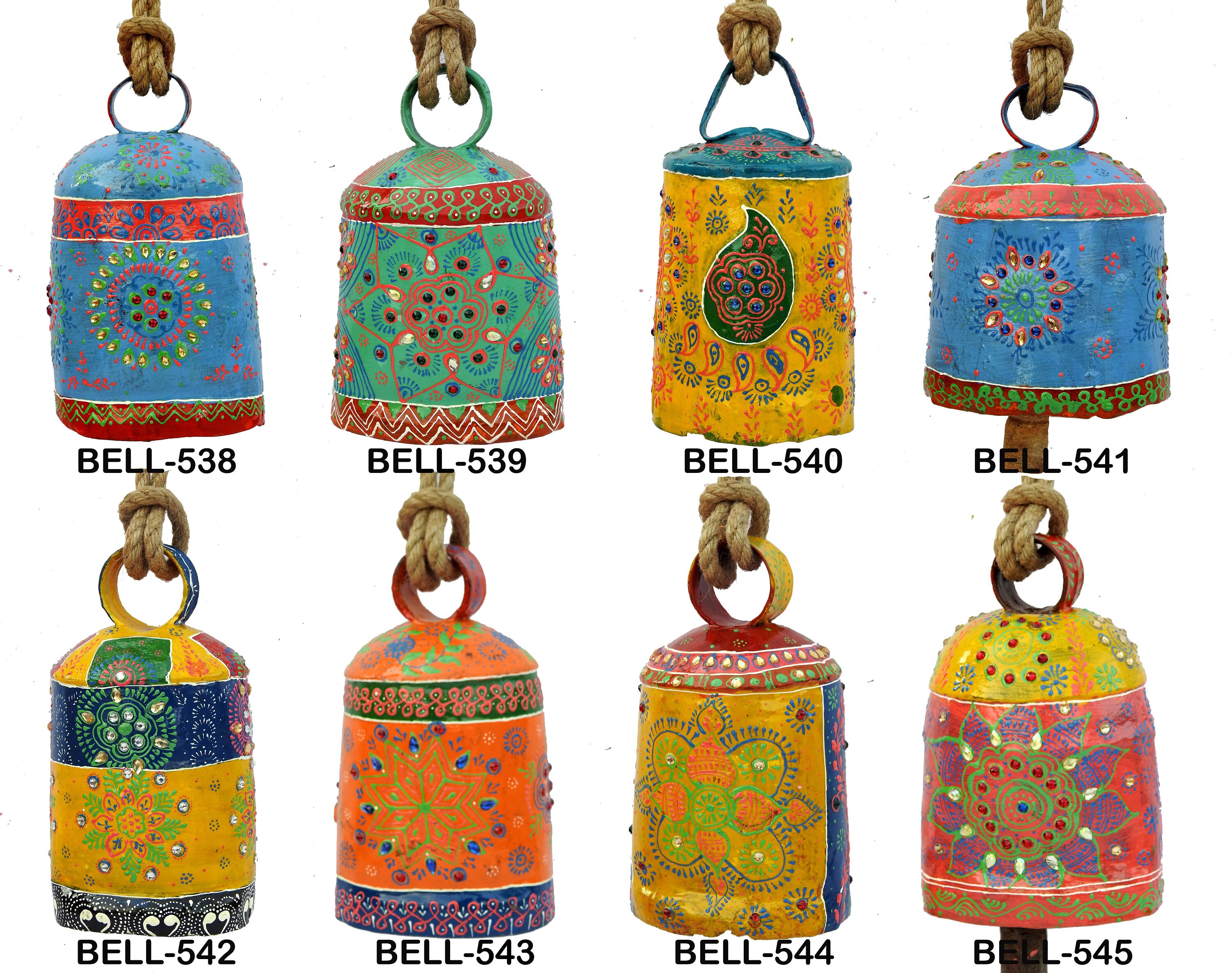 Vintage Swiss Cow Bell Metal Decorative Emboss Hand Painted Etsy