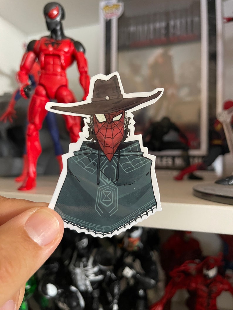 slinger / Patrick Ohara / Cowboy Spiderman Across the Etsy