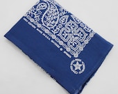 Vintage Hanky Handkerchief Vintage Pocket Square Scarf Vintage Bandana Made in USA