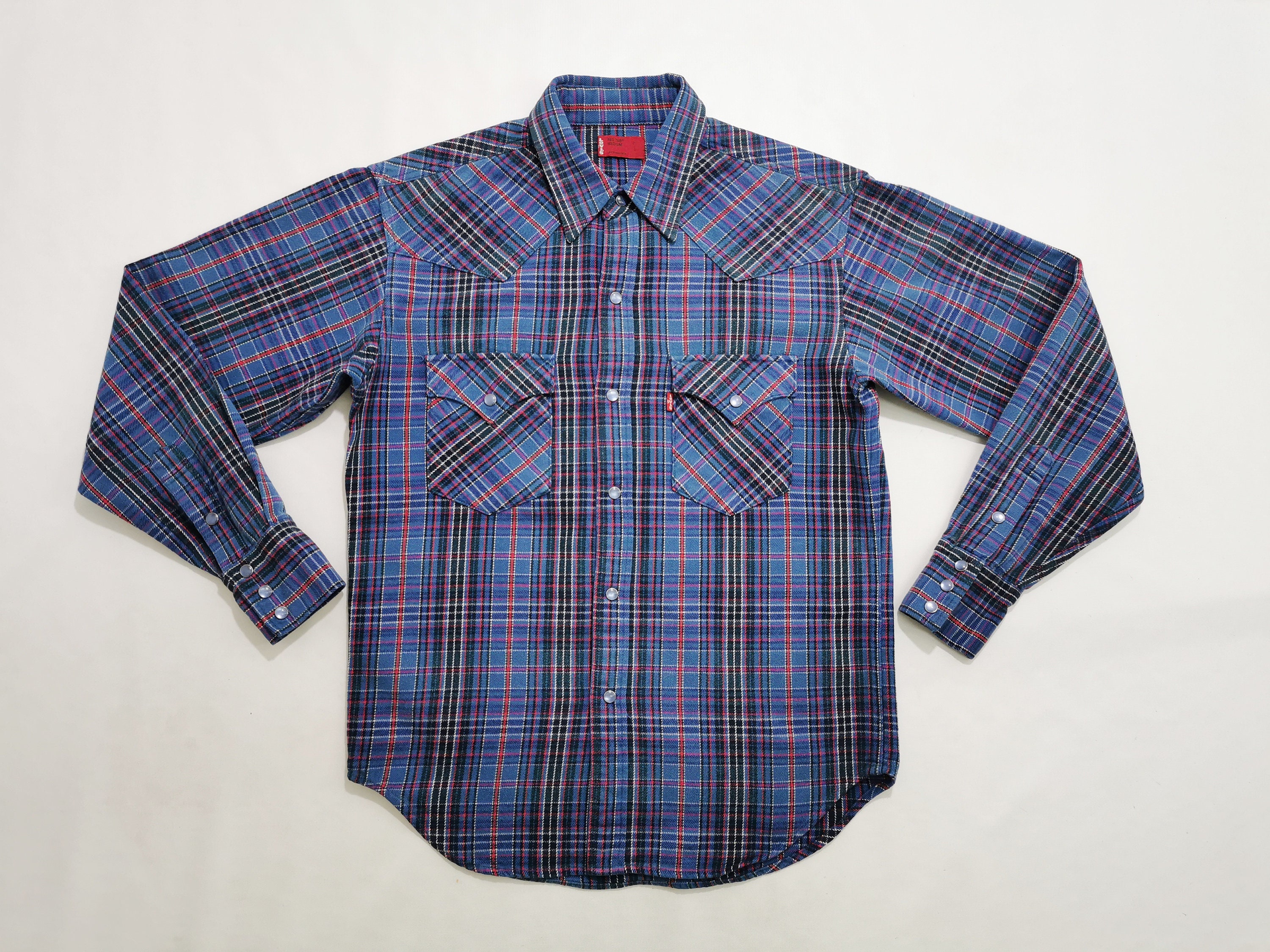 Levis Shirt Levis Checkered Shirt Vintage Levis Red Tab - Etsy