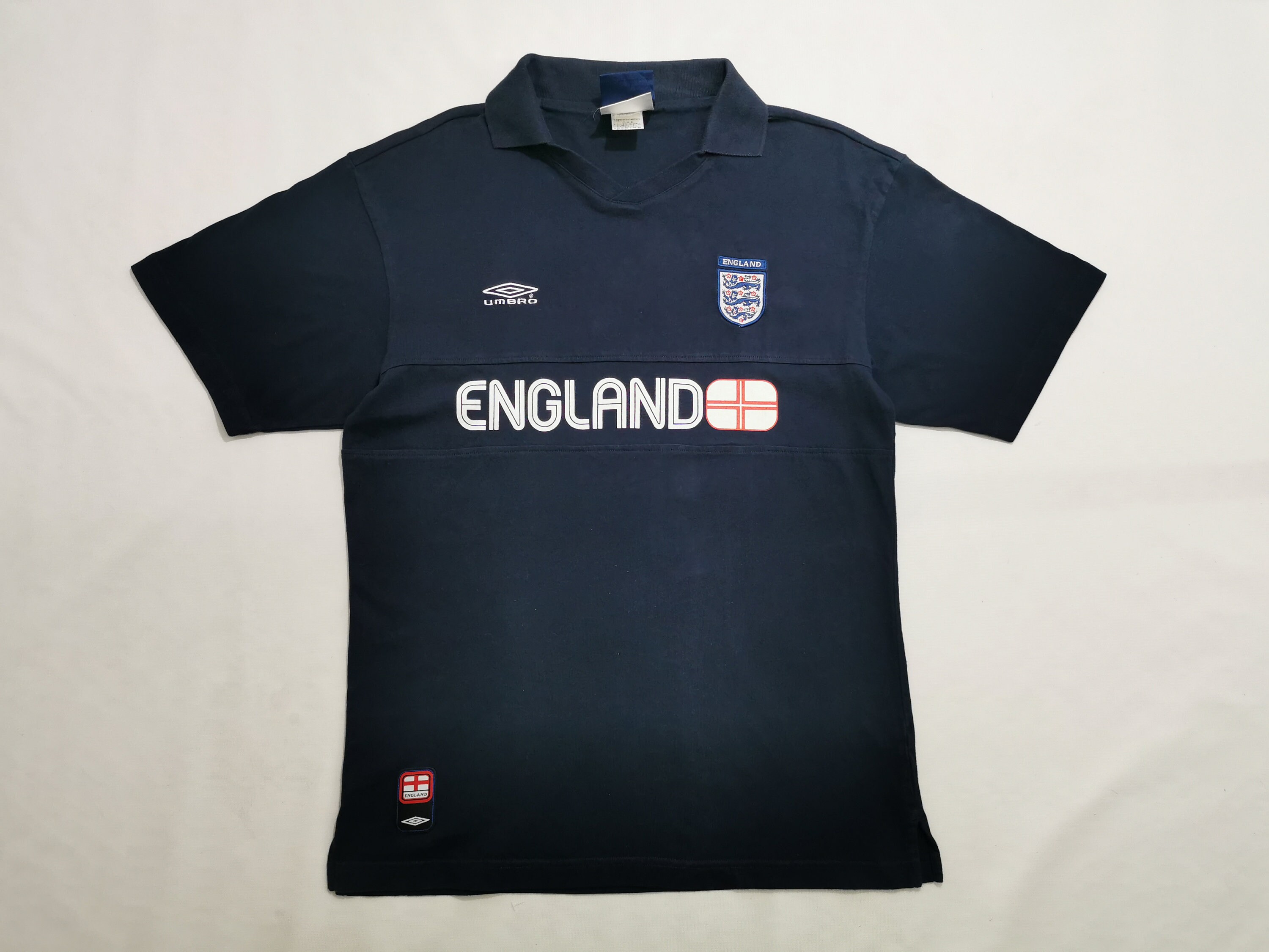 desinfecteren Wolkenkrabber Onverenigbaar Umbro Shirt Vintage 00's England by Umbro Football Polo - Etsy