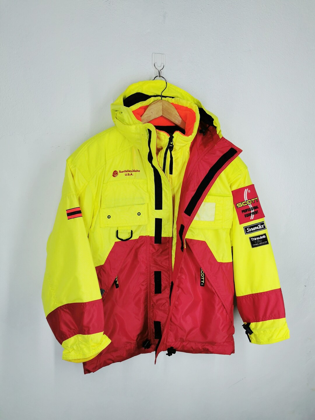 Scott Winter Jacket Vintage Scott Ski Team Winter Wear Scott Etsy