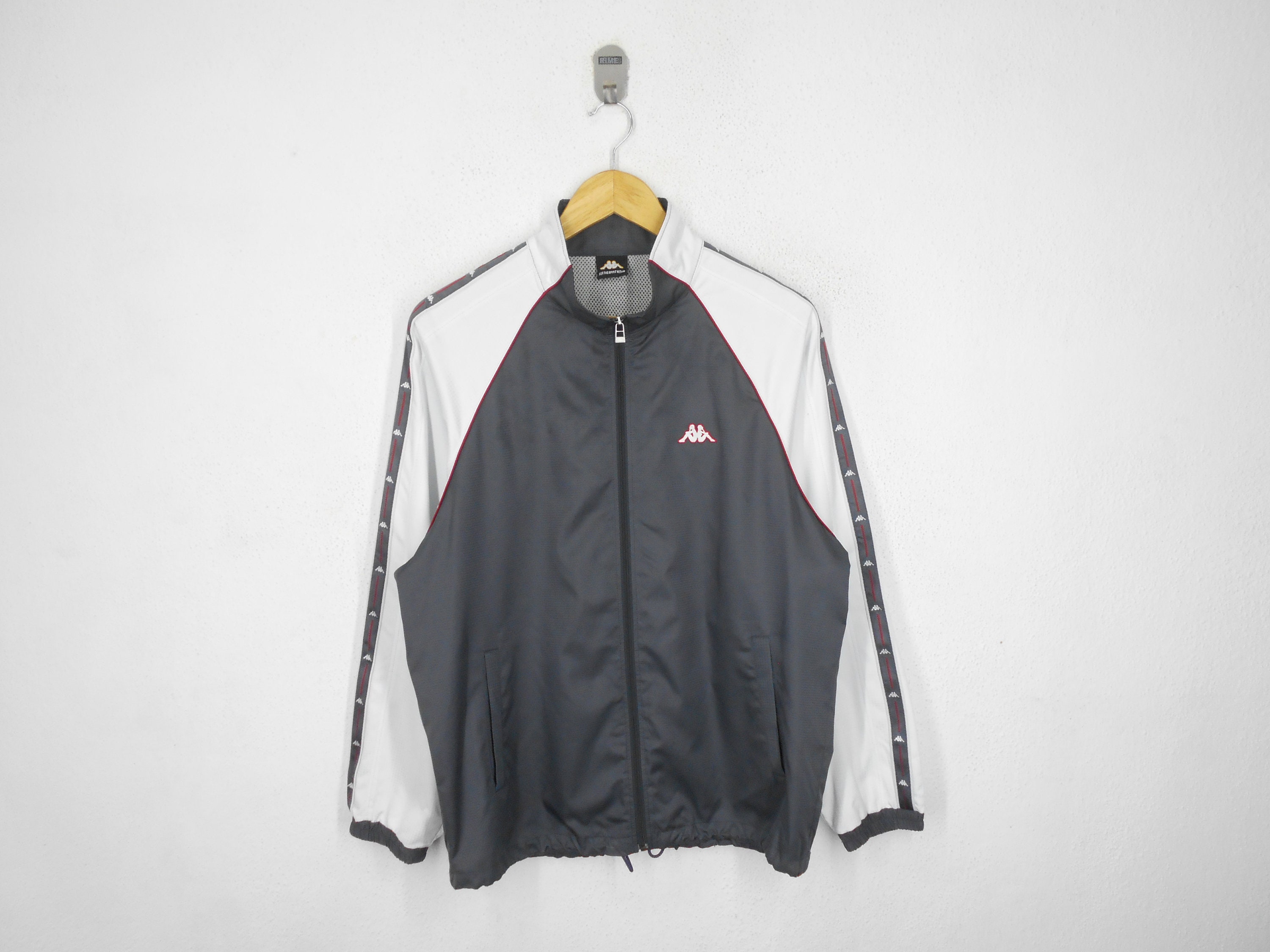 Kappa Windbreaker Kappa Jacket Vintage Kappa Logos Jacket Size | Etsy