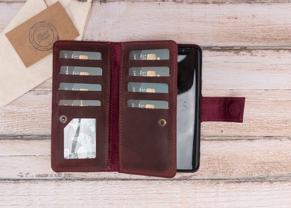 Leather Wallet Case For Galaxy S9 And Plus Samsung - Galaxy S9 Plus Leather Wallet Case Leather Wallet Case For Galaxy S9 And Plus Samsung - Galaxy S9 Plus Leather Wallet Case