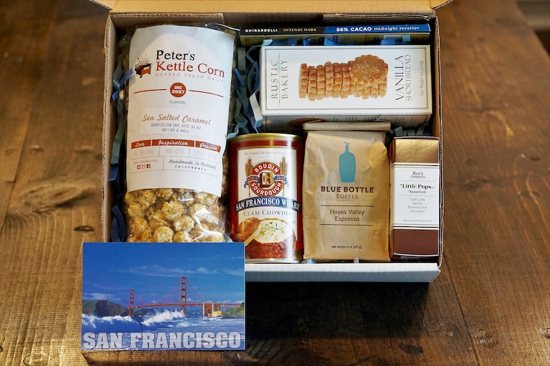 San Francisco Gift Box Bay Area Gift Box SF in a Box San Francisco Box