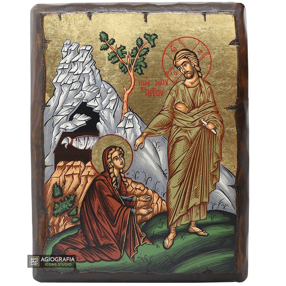 Touch Me Not (saint Mary Magdalene) Christian Orthodox Icon on