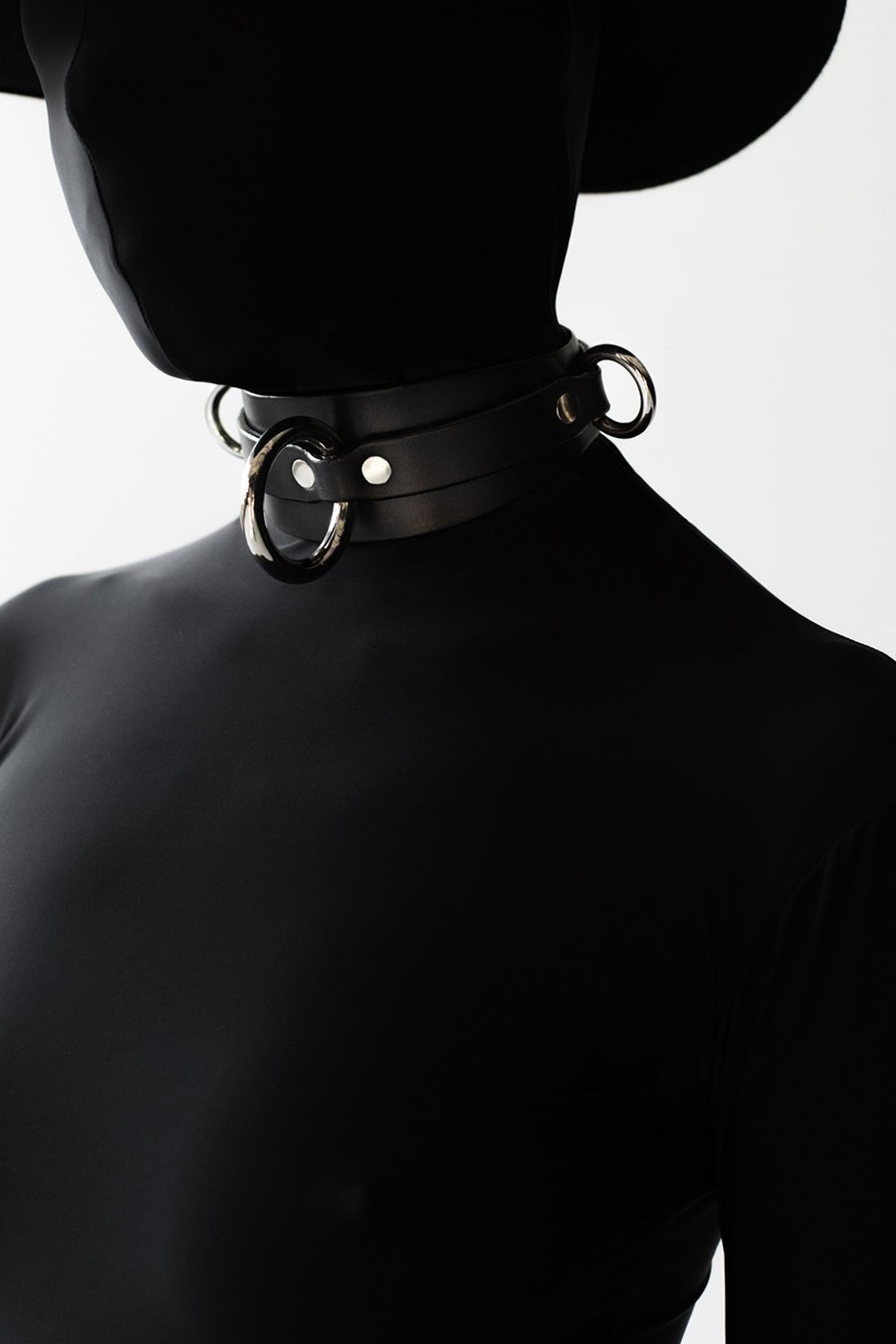 Premium leather BDSM collar Submissive collar Slave collar | Etsy