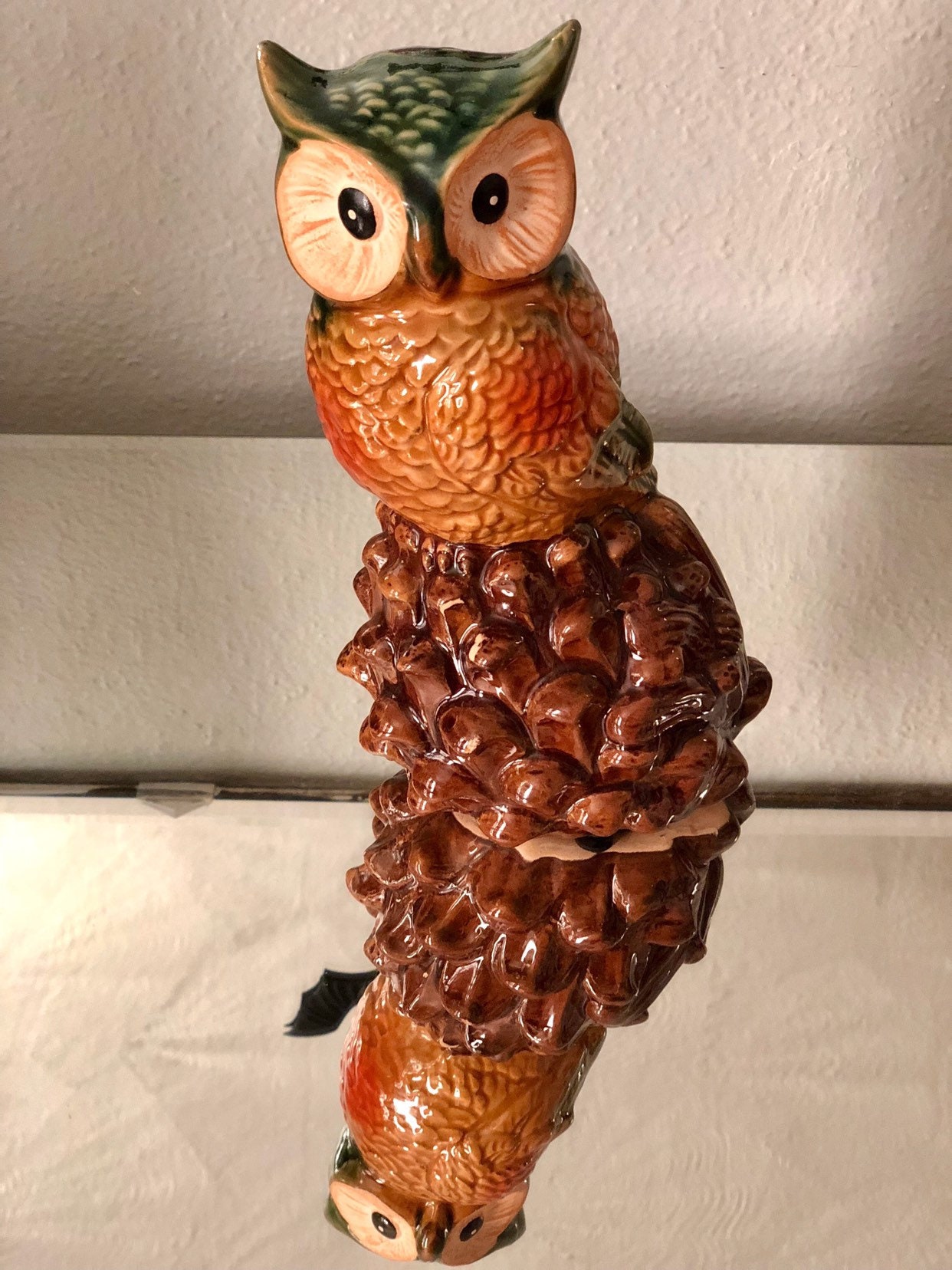 Ceramic Owl Fall Decoration Etsy Singapore