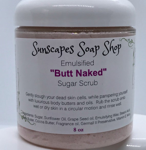Emulsified Sugar Scrub Scented Body Scrubs Bath Salts & Etsy