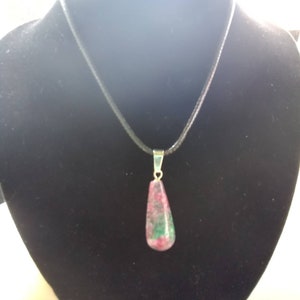 Red and Green Treasure pendant necklace image 2