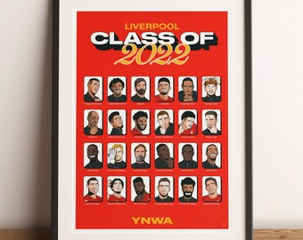 Liverpool FC FA Cup Champions 2022 Print Poster