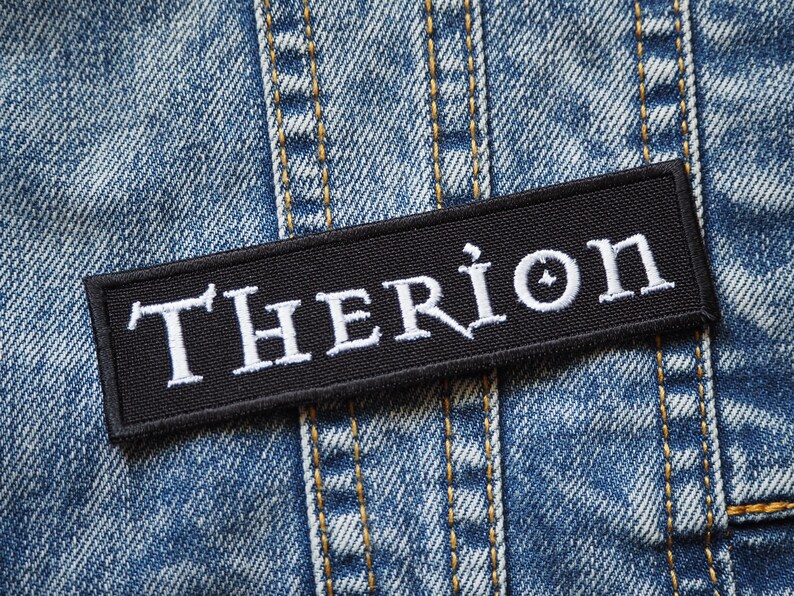 THERI0N Embroidered Patch Doom Gothic Metal