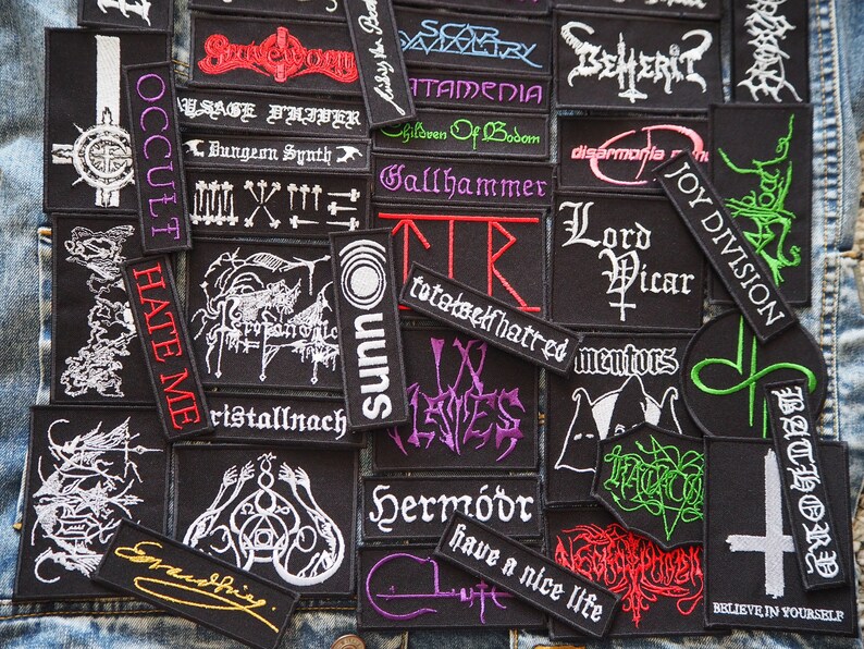 VARIOUS METAL Patches #125